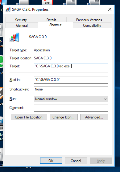 Link-ul din shortcut